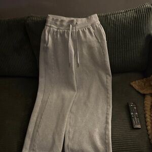 lululemon athletica Gray Wide Leg Pants